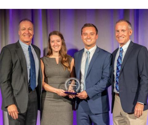 S.W. Collins gets community service award 10/2022