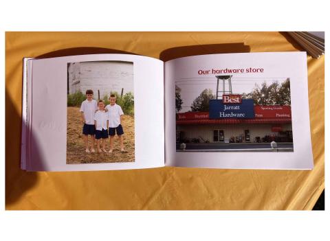 Jarratt Hardware three sons in the book