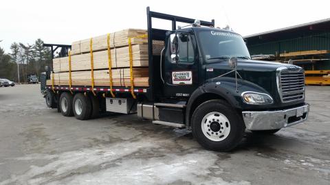 Goodrich Lumber truck A