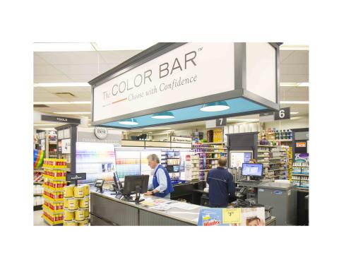 Pleasants Hardware paint bar