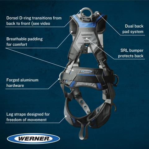 Werner ProForm SP Full Body harness