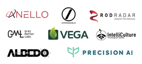 John Deere 2023 startup collaborators logos