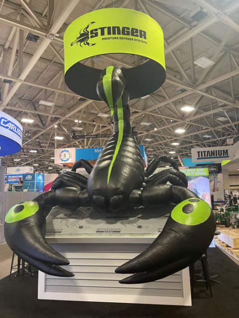 Stinger brand inflatable Scorpion.