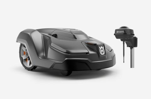 Husqvarna wire-free robotic mower tech