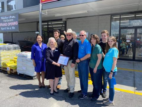 Walker Brothers Hardware opens