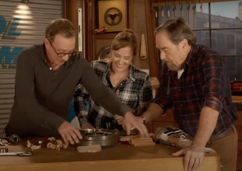 April, Tim Allen, Richard Karn