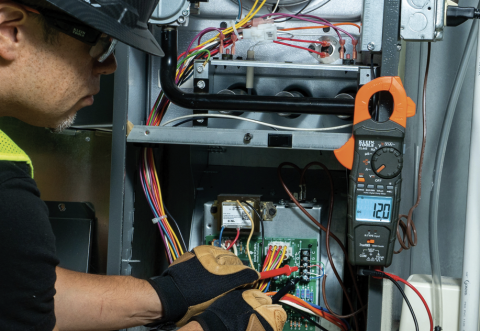 Klein Tools clamp meter