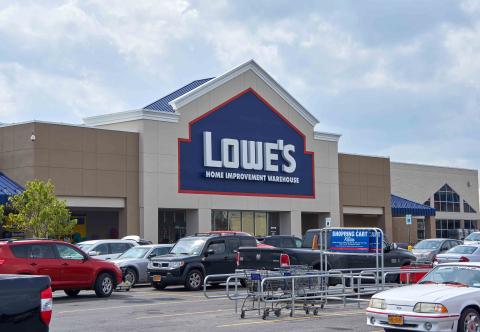 Lowe's parking lot