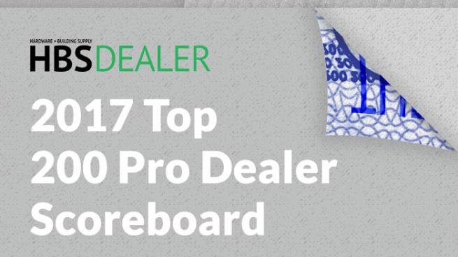 The 2017 Top 200 Pro Dealer Scoreboard Hbs Dealer