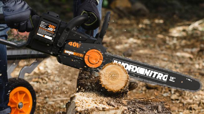 Worx discount battery chainsaw