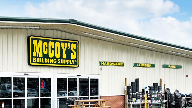 Name Logo Brand Child Font, Mccoy's Building Supply, png | PNGEgg