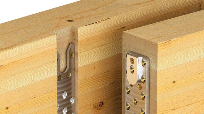 Simpson Strong-Tie Concealed Beam Hanger For Mass Timber | HBS Dealer