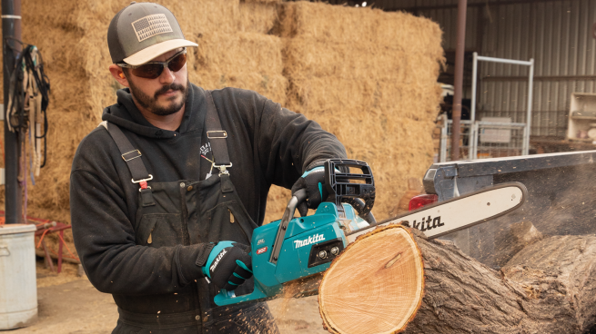 Makita XGT 18-inch chain saw
