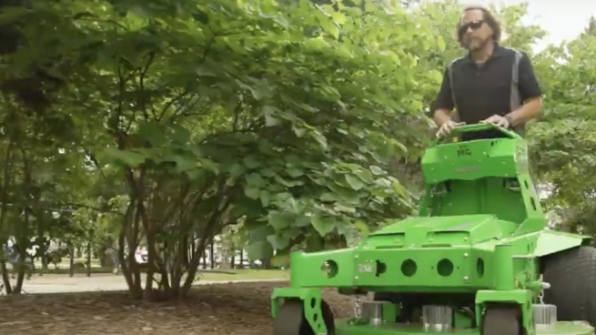 Mean Green Fury compact mower