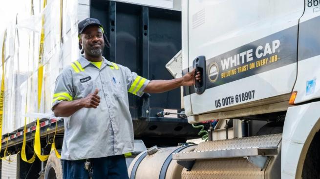 White Cap Driver