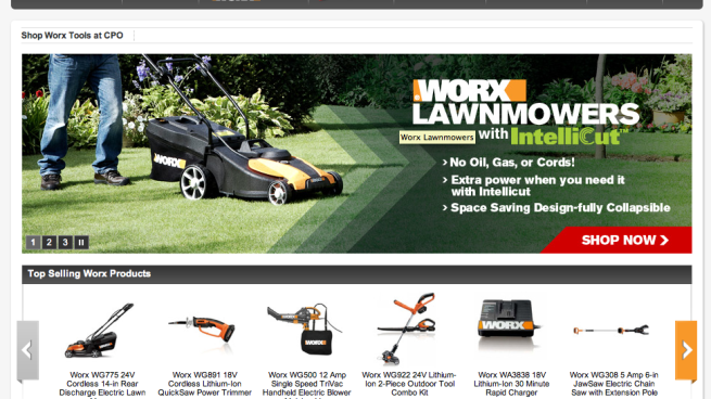 CPO Commerce launches Worx and Greenworks websites HBS Dealer