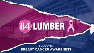 84 Lumber breast cancer awareness 2022